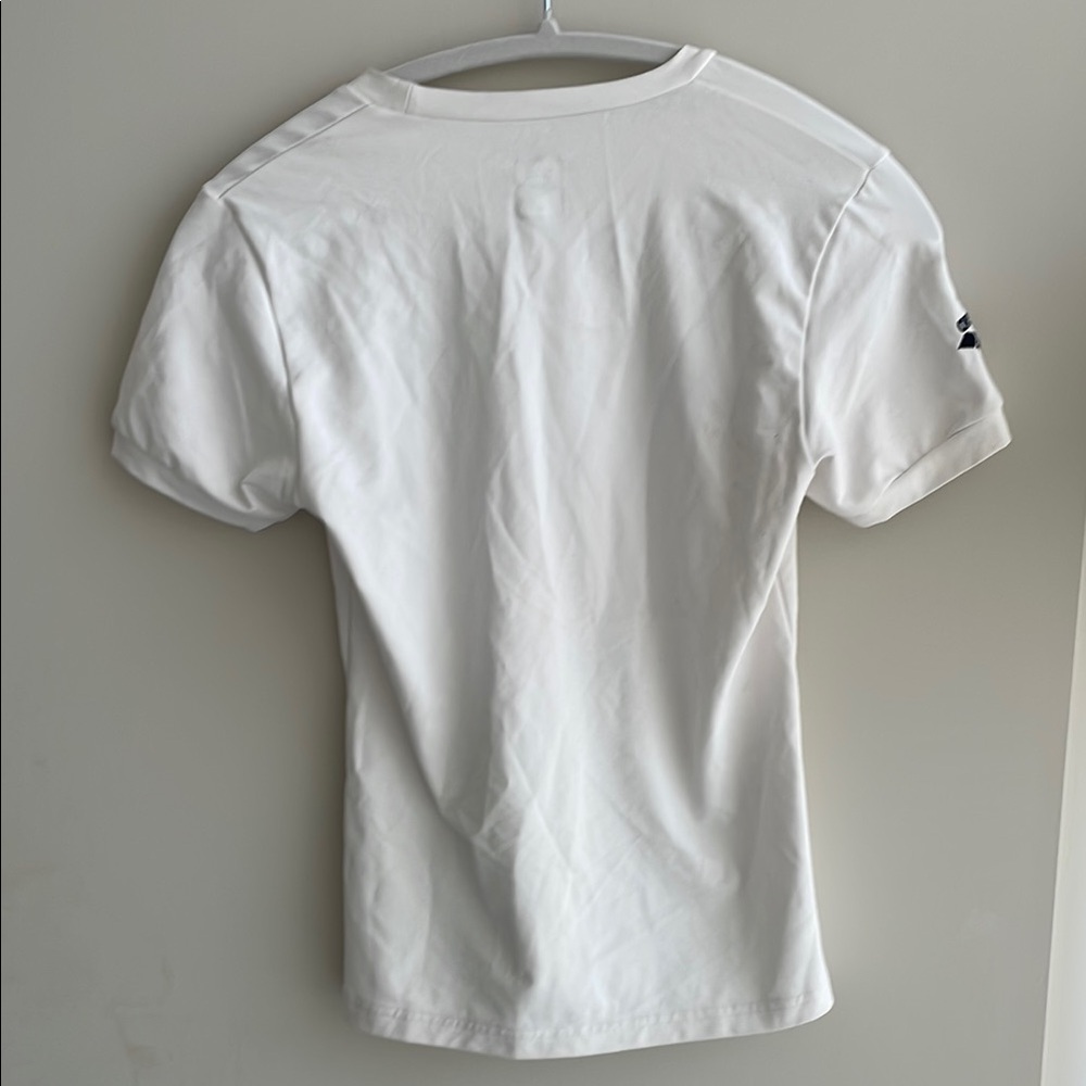 White Short Sleeve Rash Guard - Picture 2 of 6